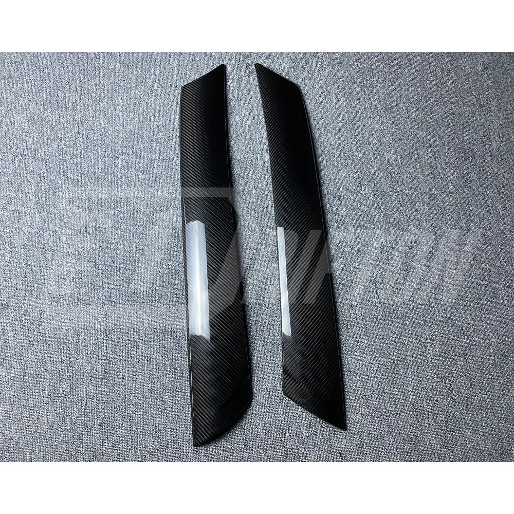 Dry Carbon Fiber A Pillar Cover Trims For Toyota Supra MK5 A90 A91 GR 2019-2024