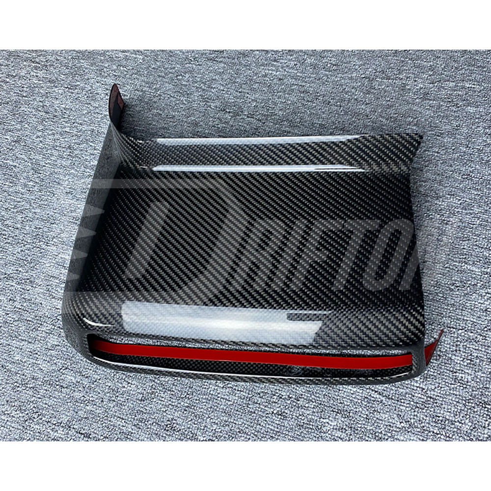 Dry Carbon Fiber Interiors Kits AC Switch Panel Cover Trim For Toyota Supra MK5 A90 A91 GR 2019-2024