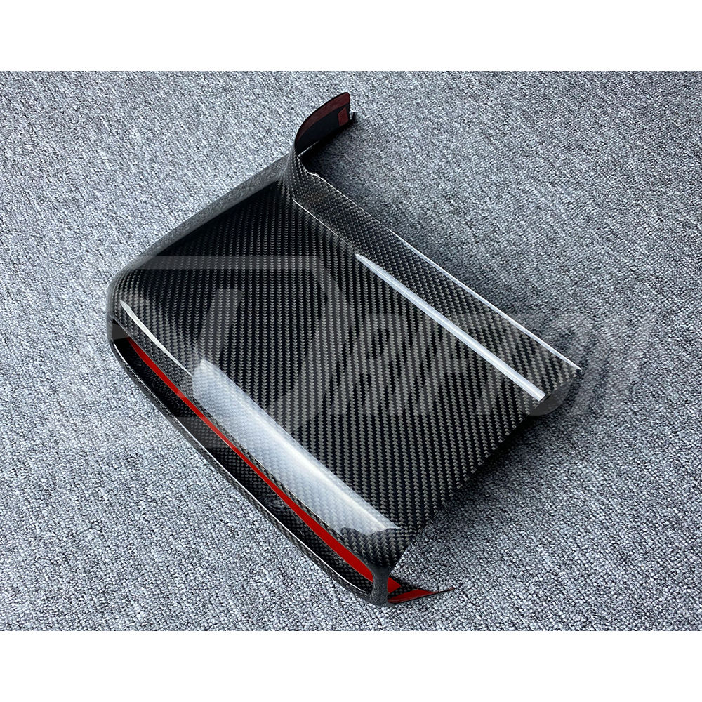 Dry Carbon Fiber Interiors Kits AC Switch Panel Cover Trim For Toyota Supra MK5 A90 A91 GR 2019-2024