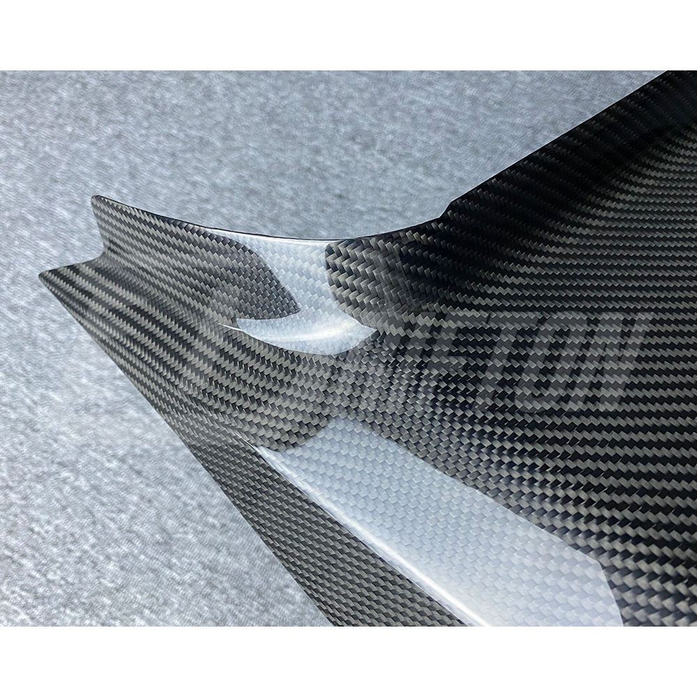 Dry Carbon Fiber Interiors Kits AC Switch Panel Cover Trim For Toyota Supra MK5 A90 A91 GR 2019-2024