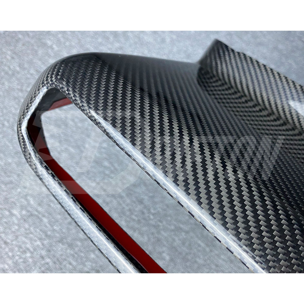 Dry Carbon Fiber Interiors Kits AC Switch Panel Cover Trim For Toyota Supra MK5 A90 A91 GR 2019-2024