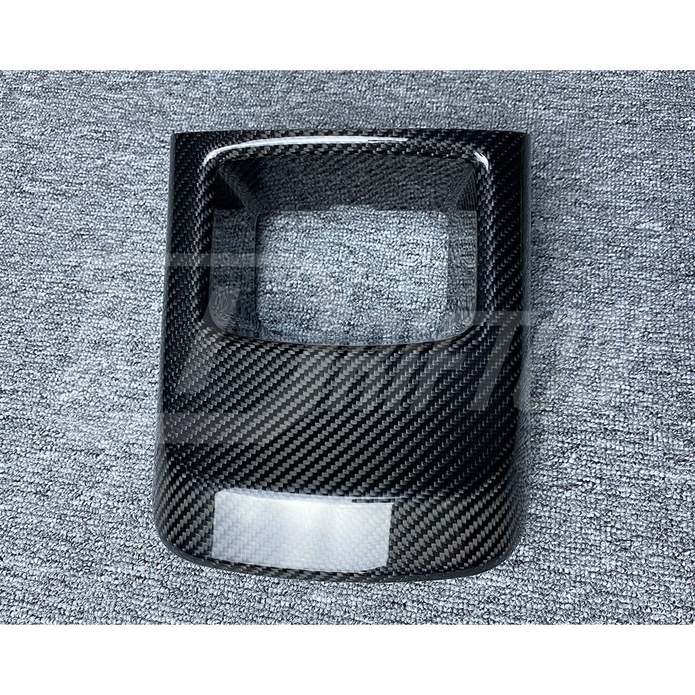Dry Carbon Fiber Interiors Kits Armrest Box Rear Storage Cover Trim For Toyota Supra MK5 A90 A91 GR 2019-2024