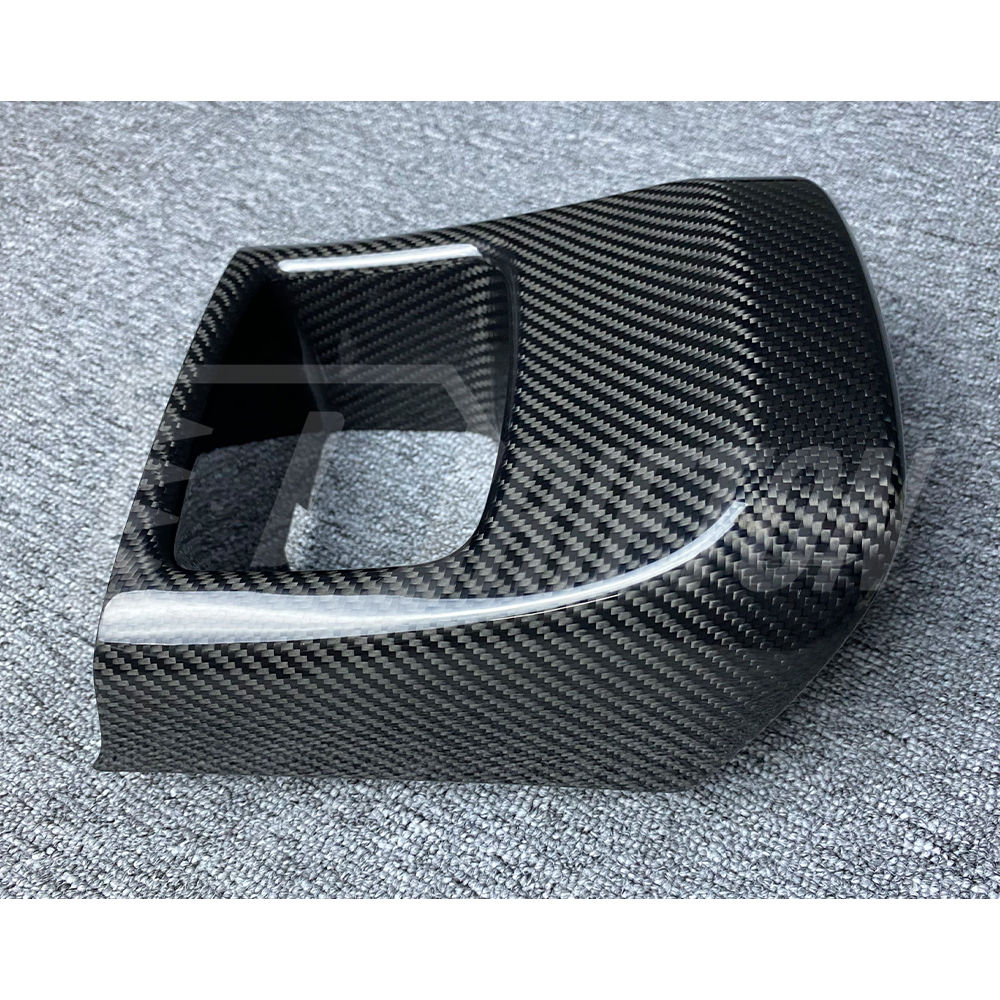 Dry Carbon Fiber Interiors Kits Armrest Box Rear Storage Cover Trim For Toyota Supra MK5 A90 A91 GR 2019-2024