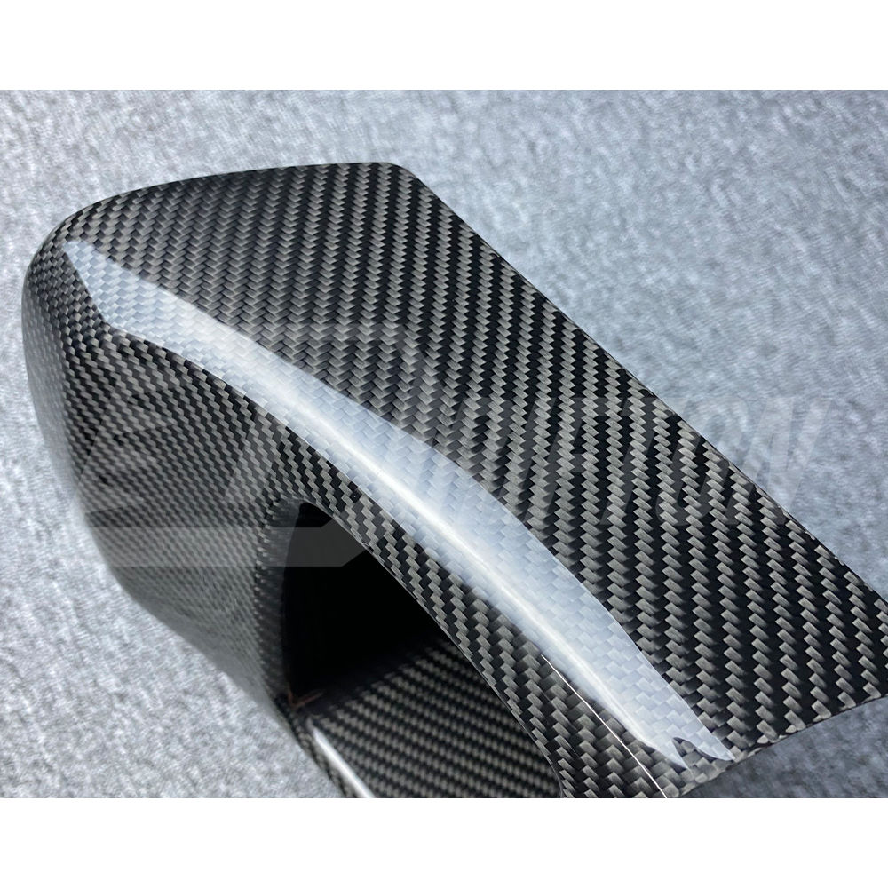 Dry Carbon Fiber Interiors Kits Armrest Box Rear Storage Cover Trim For Toyota Supra MK5 A90 A91 GR 2019-2024