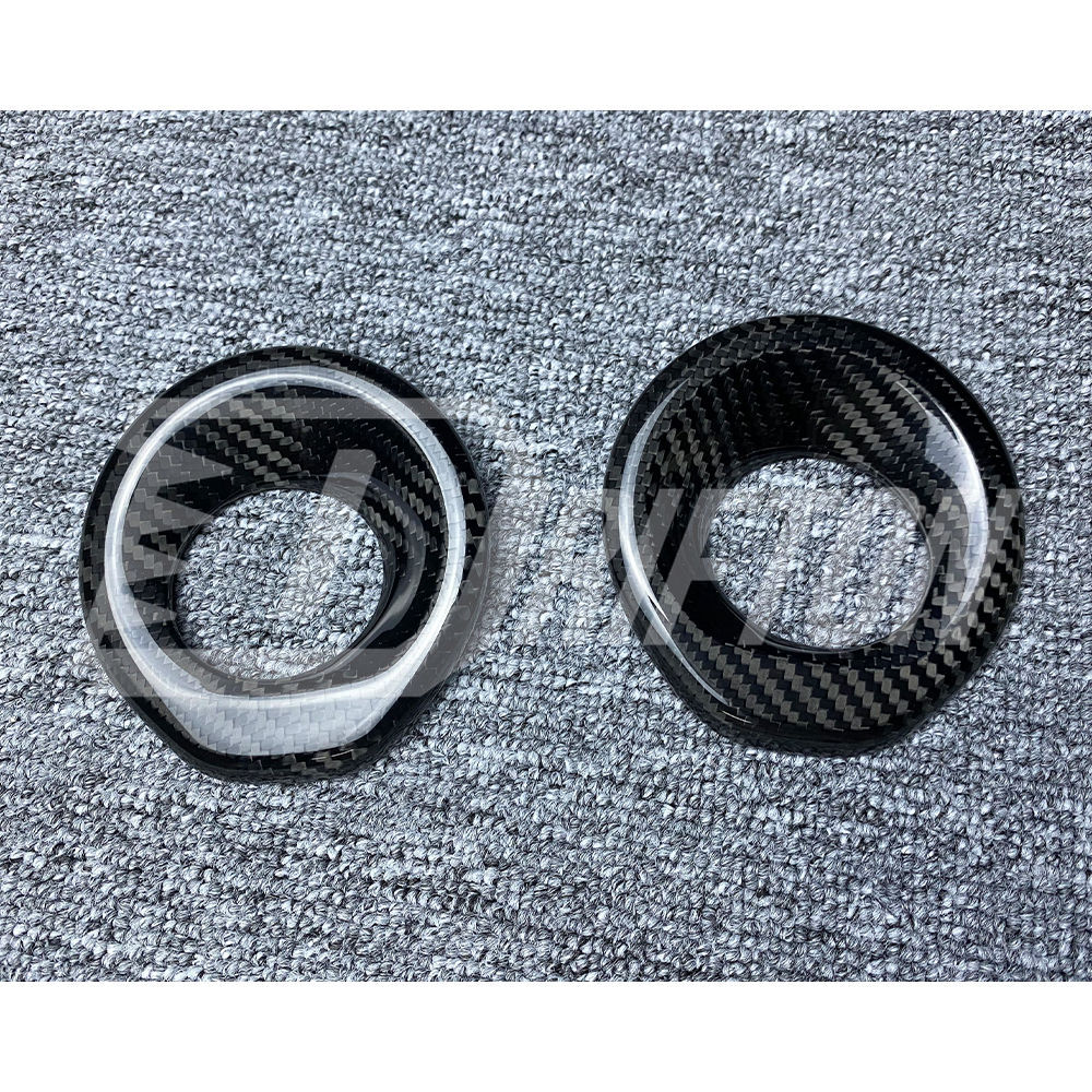 Dry Carbon Fiber Interiors Kits Door Speaker Cover Trim For Toyota Supra MK5 A90 A91 GR 2019-2024