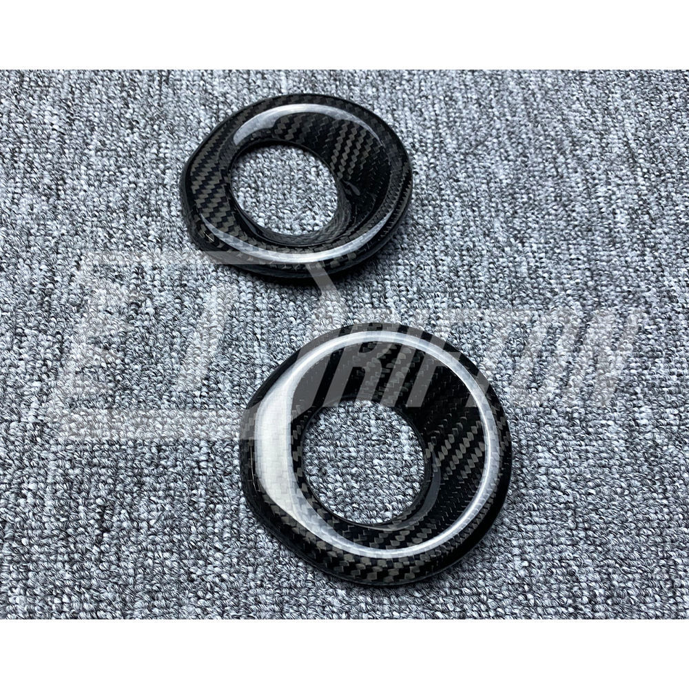 Dry Carbon Fiber Interiors Kits Door Speaker Cover Trim For Toyota Supra MK5 A90 A91 GR 2019-2024