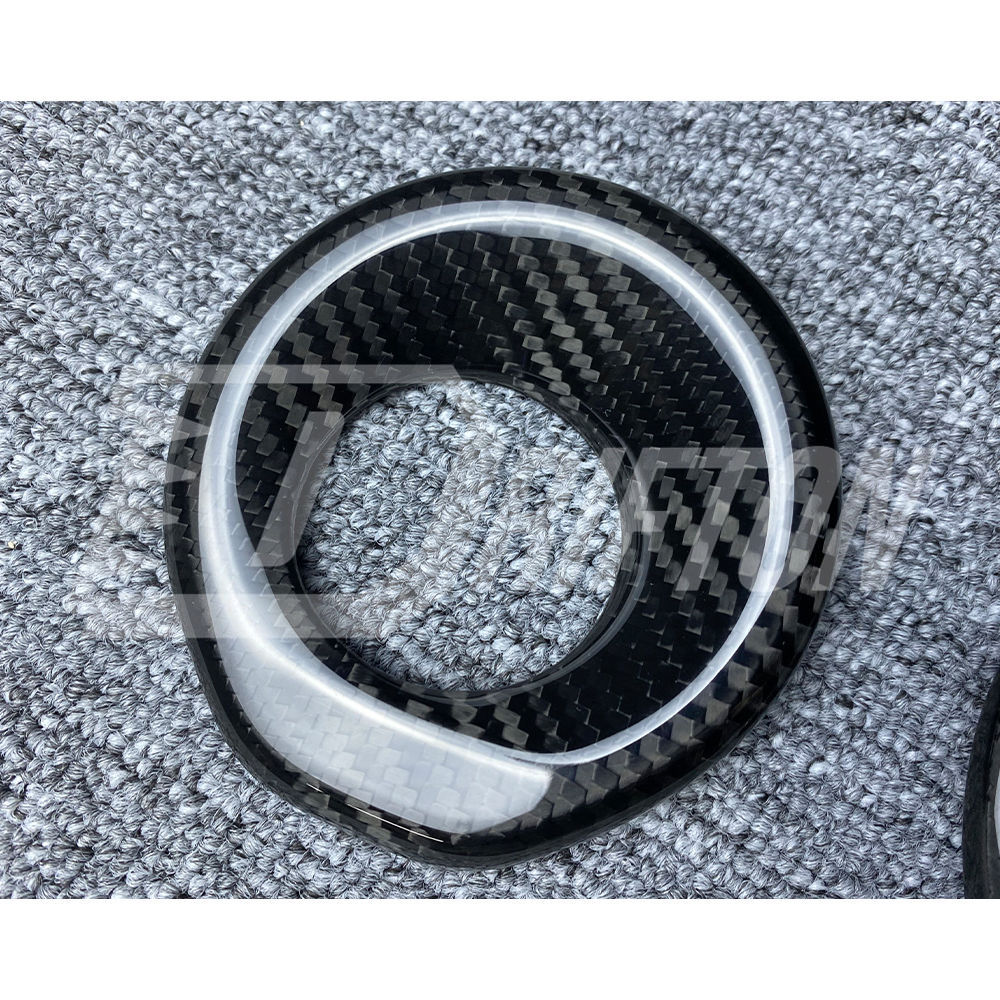 Dry Carbon Fiber Interiors Kits Door Speaker Cover Trim For Toyota Supra MK5 A90 A91 GR 2019-2024