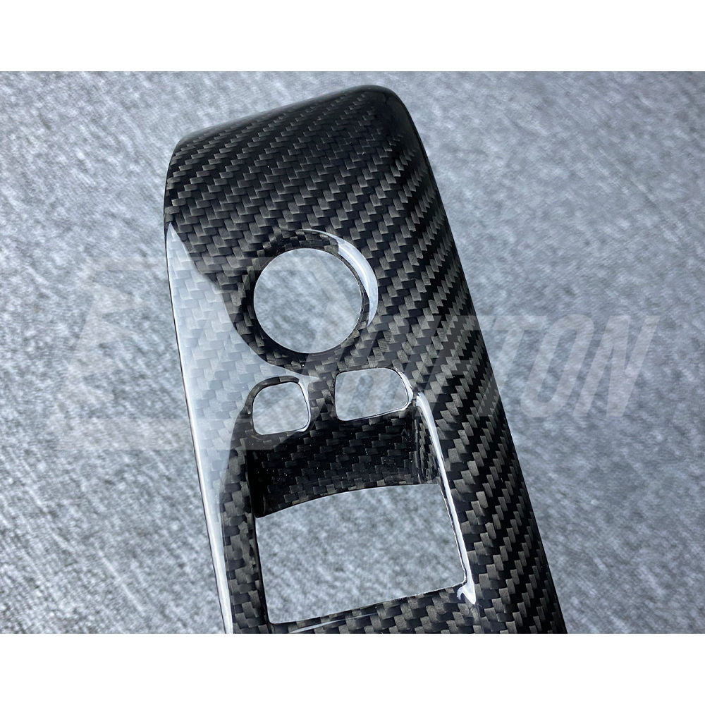 Dry Carbon Fiber Interiors Kits Window Switch Panel Cover Trim For Toyota Supra MK5 A90 A91 GR 2019-2024