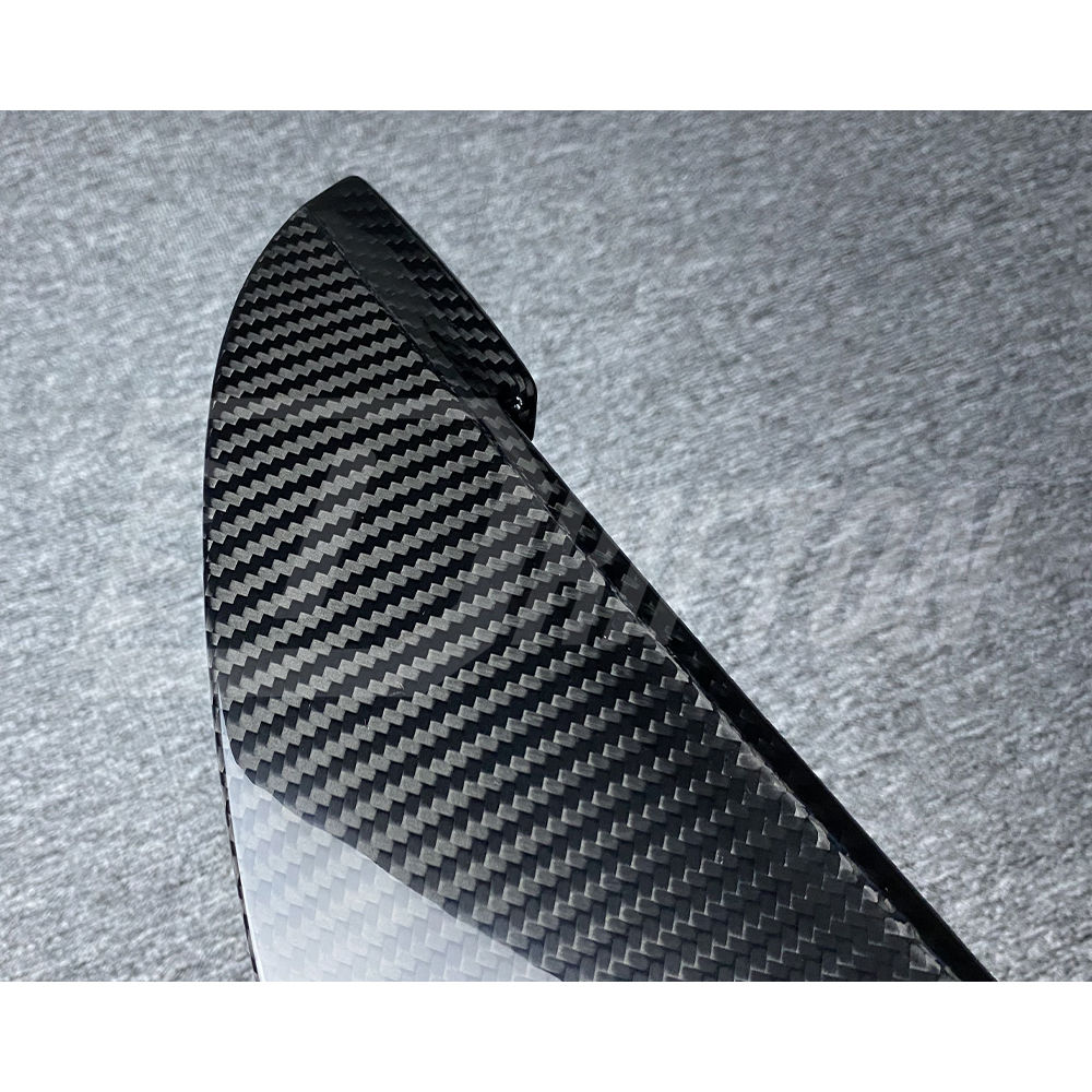 Dry Carbon Fiber Rear Side Blades Door Trims For Toyota Supra MK5 A90 A91 GR 2019-2024
