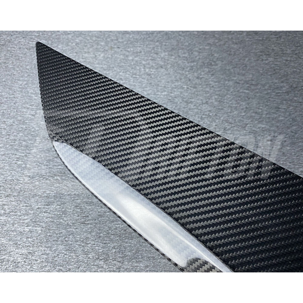 Dry Carbon Fiber Rear Side Blades Door Trims For Toyota Supra MK5 A90 A91 GR 2019-2024