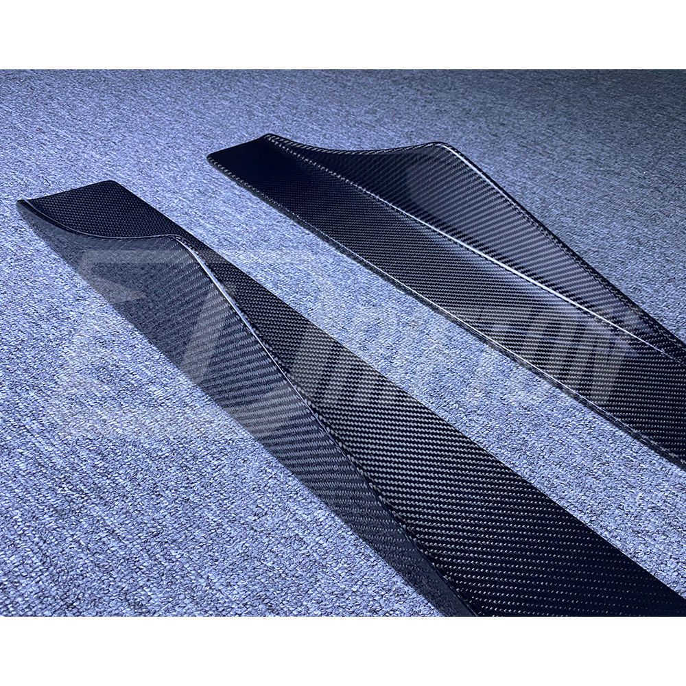 MTC Style Carbon Fiber Side Skirt For Alfa Romeo Giulia 2016-2023