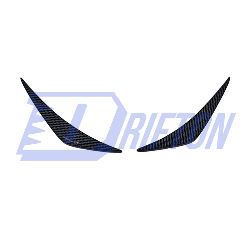 OD Style Dry Carbon Fiber Front Bumper Canards For Lotus Emira