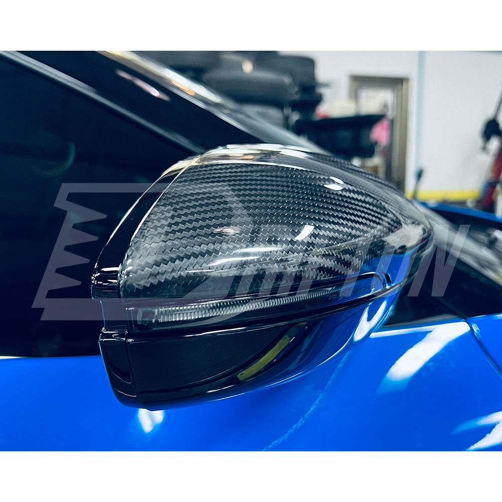 OD Style Dry Carbon Fiber Side Mirror Cover For Lotus Emira
