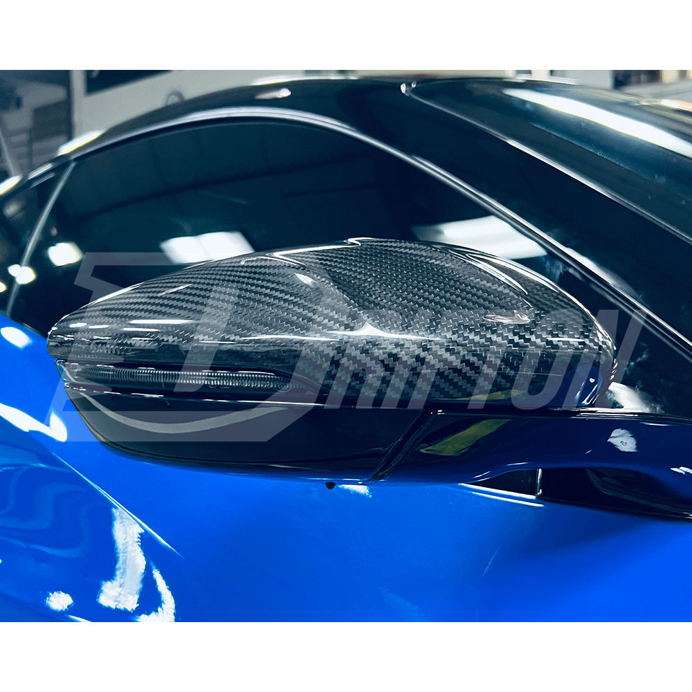 OD Style Dry Carbon Fiber Side Mirror Cover For Lotus Emira