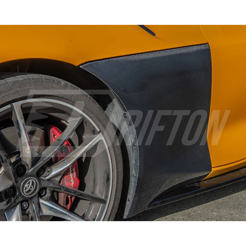 OEM Style Carbon Fiber Front Fenders For Toyota Supra MK5 A90 A91 GR 2019-2024