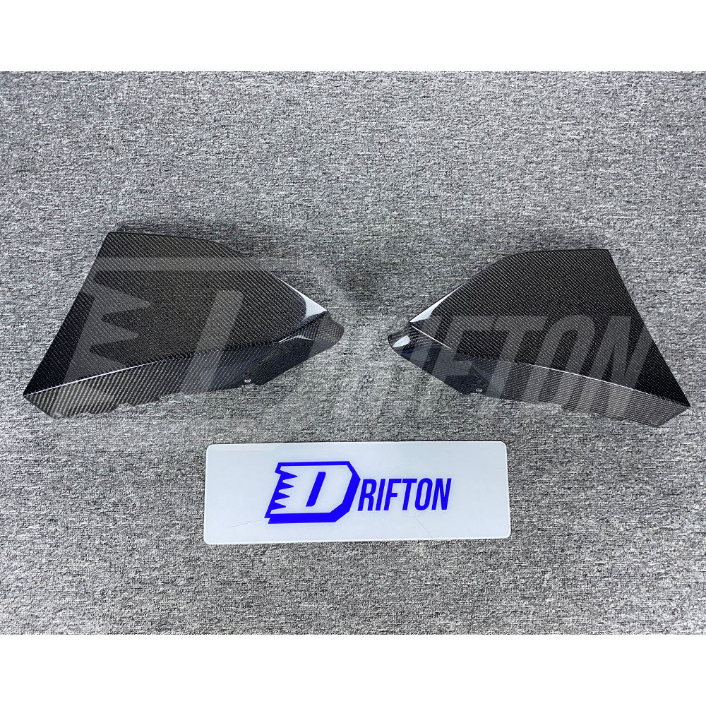 TRD Style Carbon Fiber Rear Spats For Toyota Supra MK5 A90 A91 GR 2019-2024
