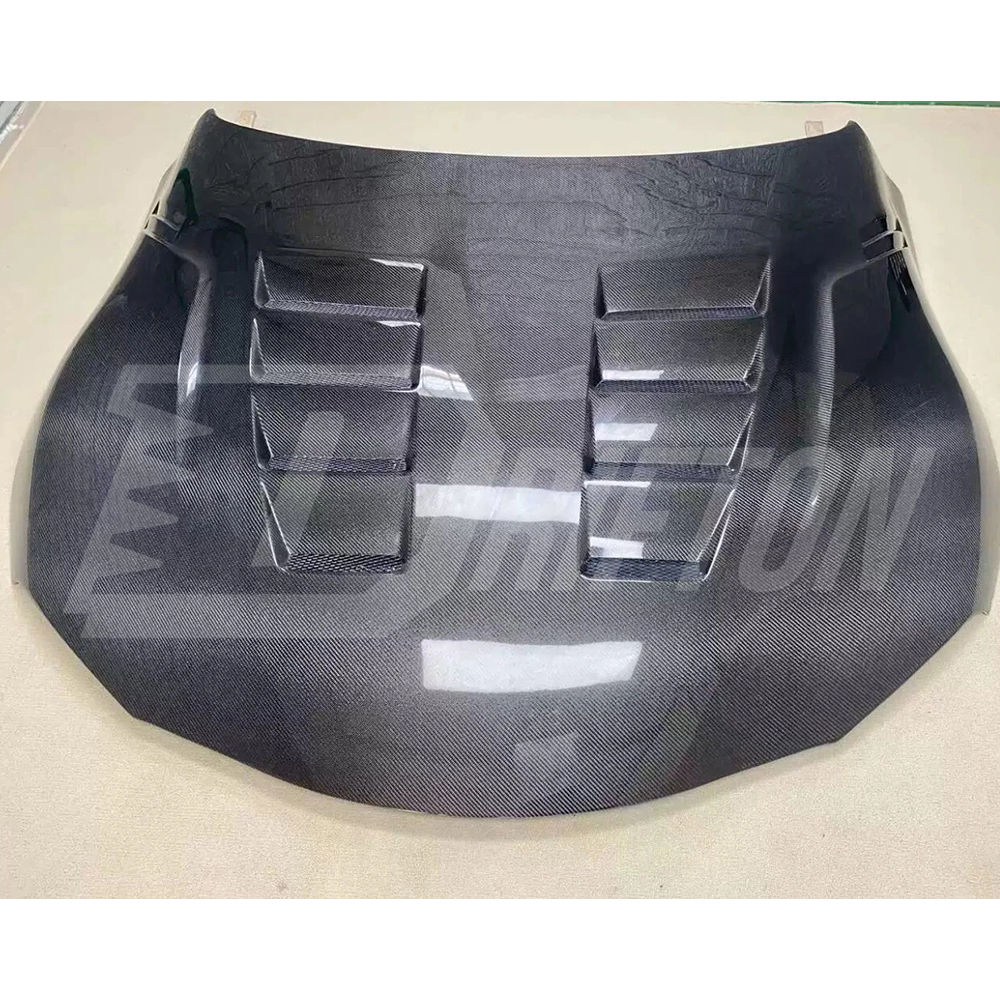 Vented Style Carbon Fiber Hood For Toyota Supra MK5 A90 A91 GR 2019-2024