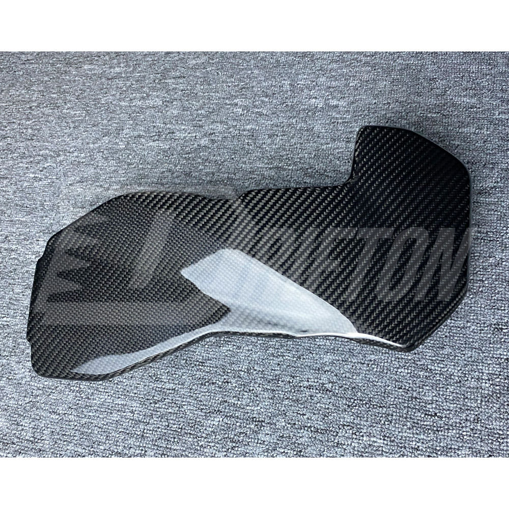 Dry Carbon Fiber Engine Bay Wire Protection Cover Trim For Toyota GR Supra A90 A91 MK5 2019-2024