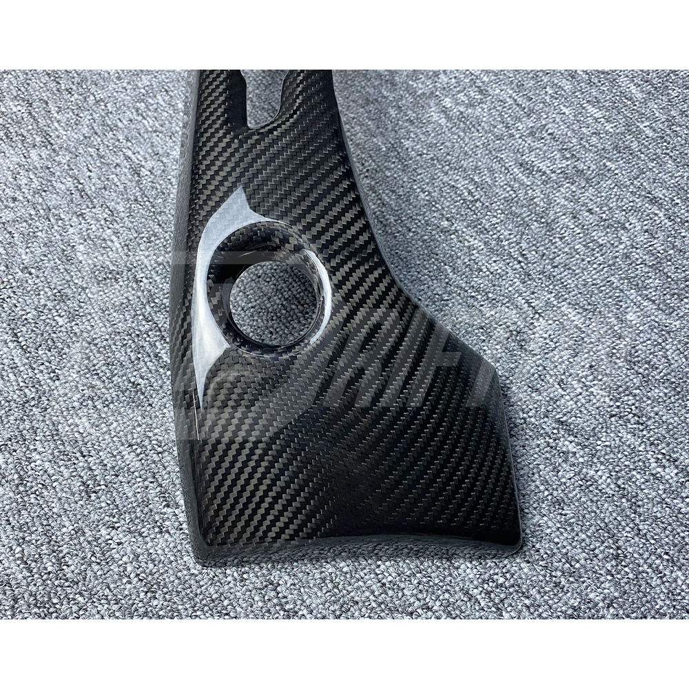 Dry Carbon Fiber Interiors Kits Dashboard Cover Passenger Side Trim For Toyota GR Supra A90 A91 MK5 2019-2024