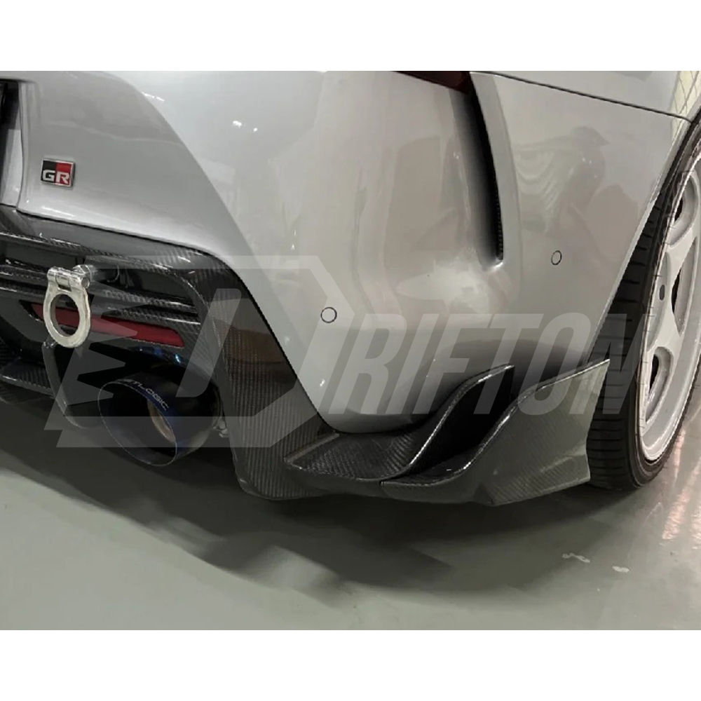 Toms Style Carbon Fiber Rear Side Spat For Toyota Supra MK5 A90 A91 GR 2019-2024