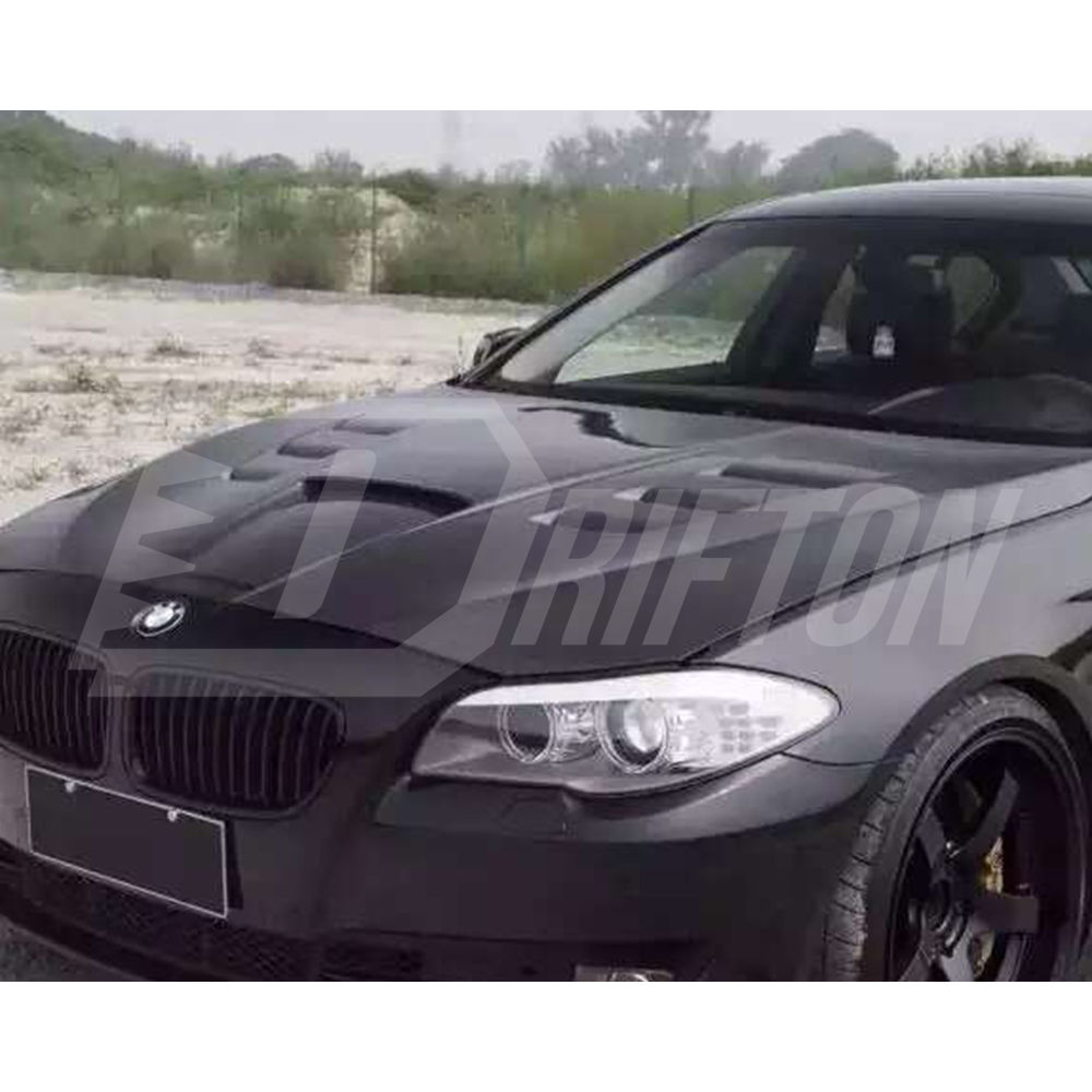 Drifton V2 Style Carbon Fiber Hood For BMW 5 Series F10 F11 F07 M5 2010-2016