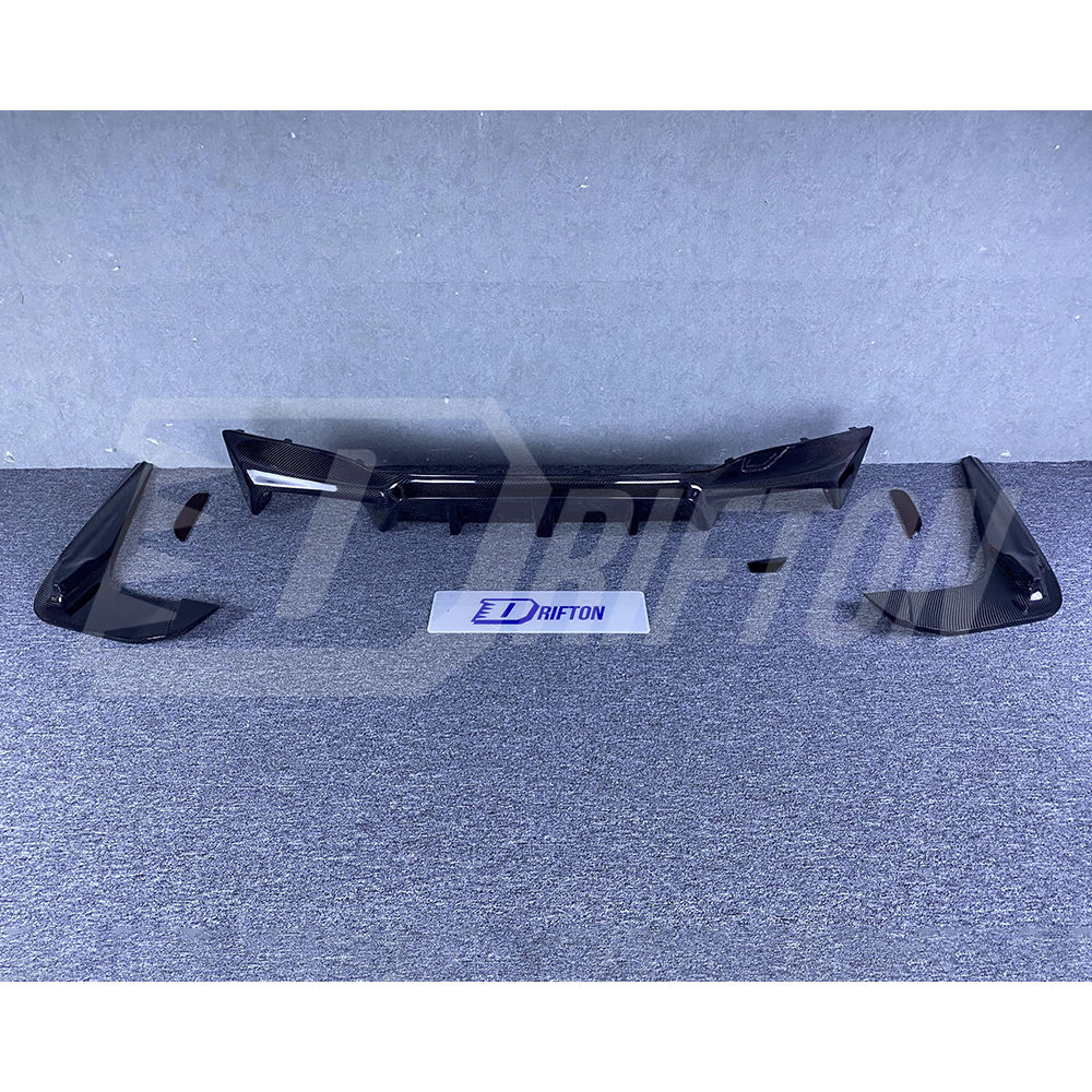 3D Style Carbon Fiber Rear Diffuser For BMW 5 Series G30 G38 2017-2023