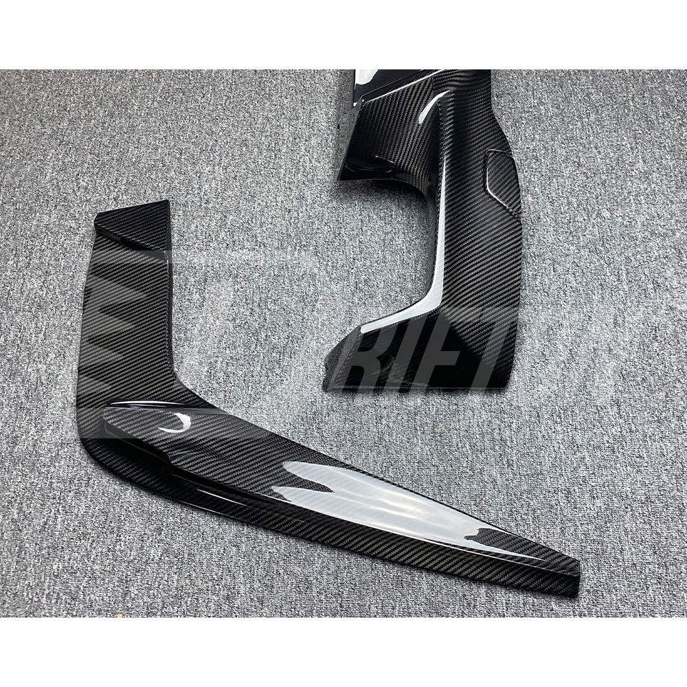 3D Style Dry Carbon Fiber Rear Diffuser For BMW 5 Series F90 M5 2017-2023