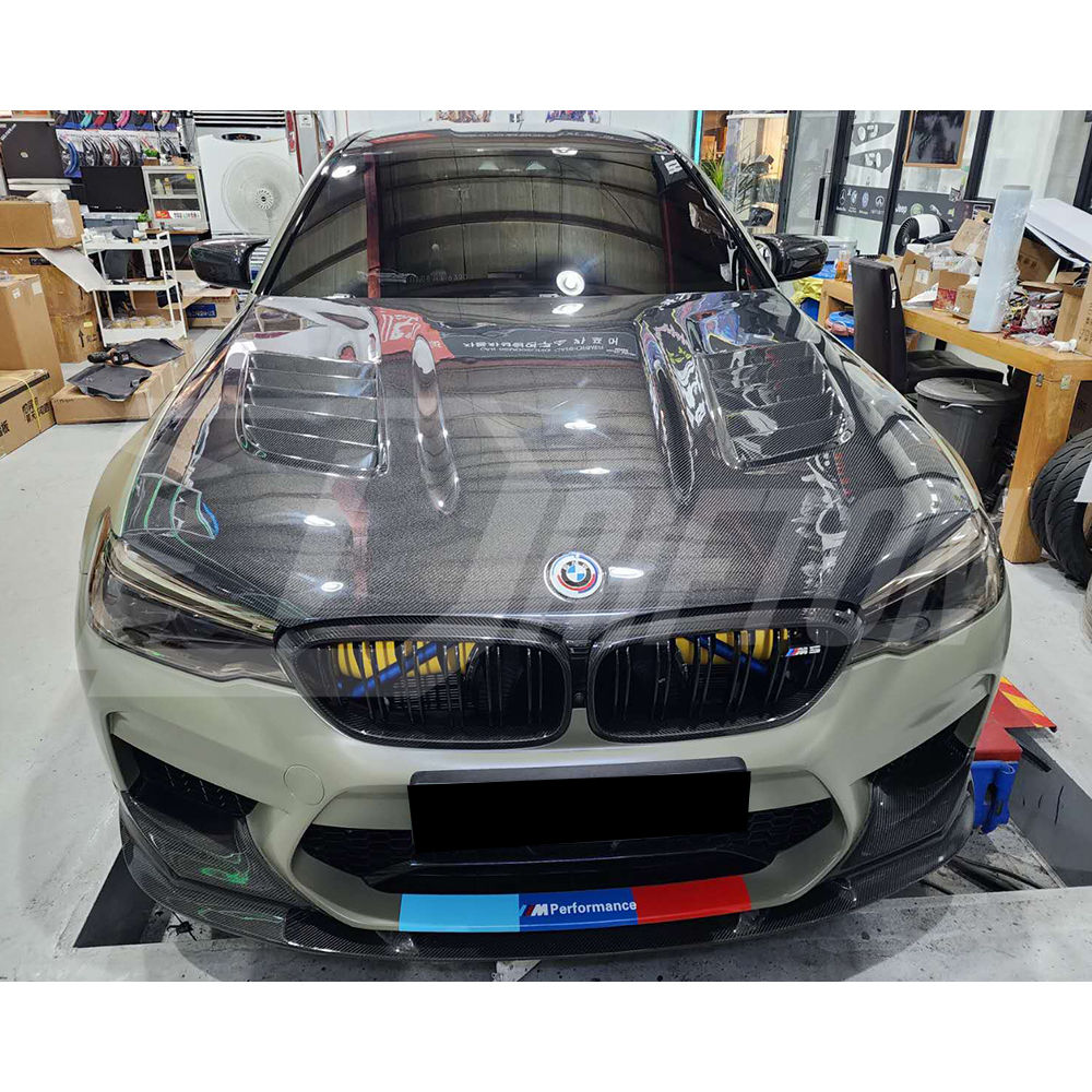 CMST V2 Style Carbon Fiber Hood For BMW 5 Series F90 M5 2017-2023