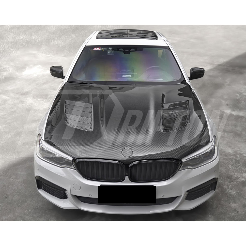 CMST V2 Style Carbon Fiber Hood For BMW 5 Series F90 M5 2017-2023