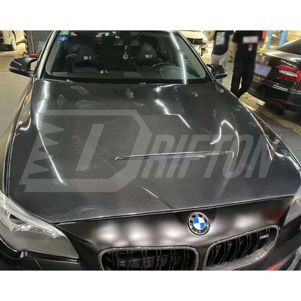 GTS Style Carbon Fiber Hood For BMW 5 Series F10 F11 F07 M5 2010-2016