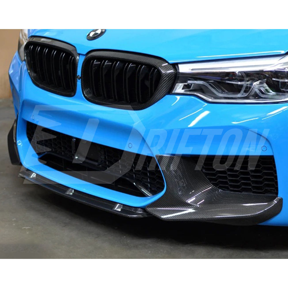 MP Style Dry Carbon Fiber Front Lip For BMW 5 Series F90 M5 2017-2019