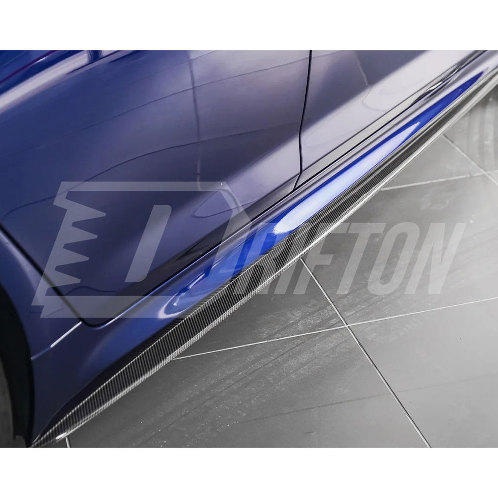 MP Style Dry Carbon Fiber Side Skirt For BMW 5 Series F90 M5 2017-2023