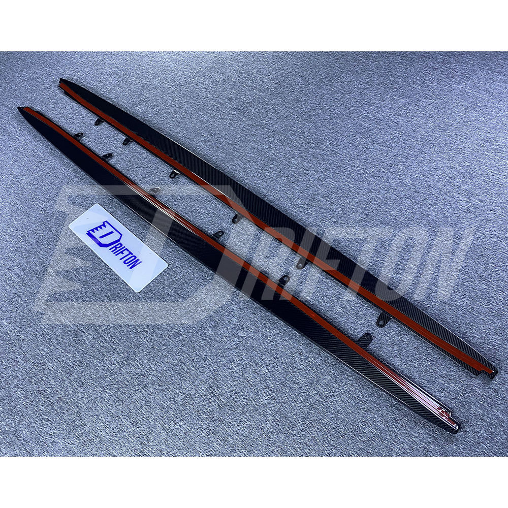 MP Style Dry Carbon Fiber Side Skirt For BMW 5 Series F90 M5 2017-2023