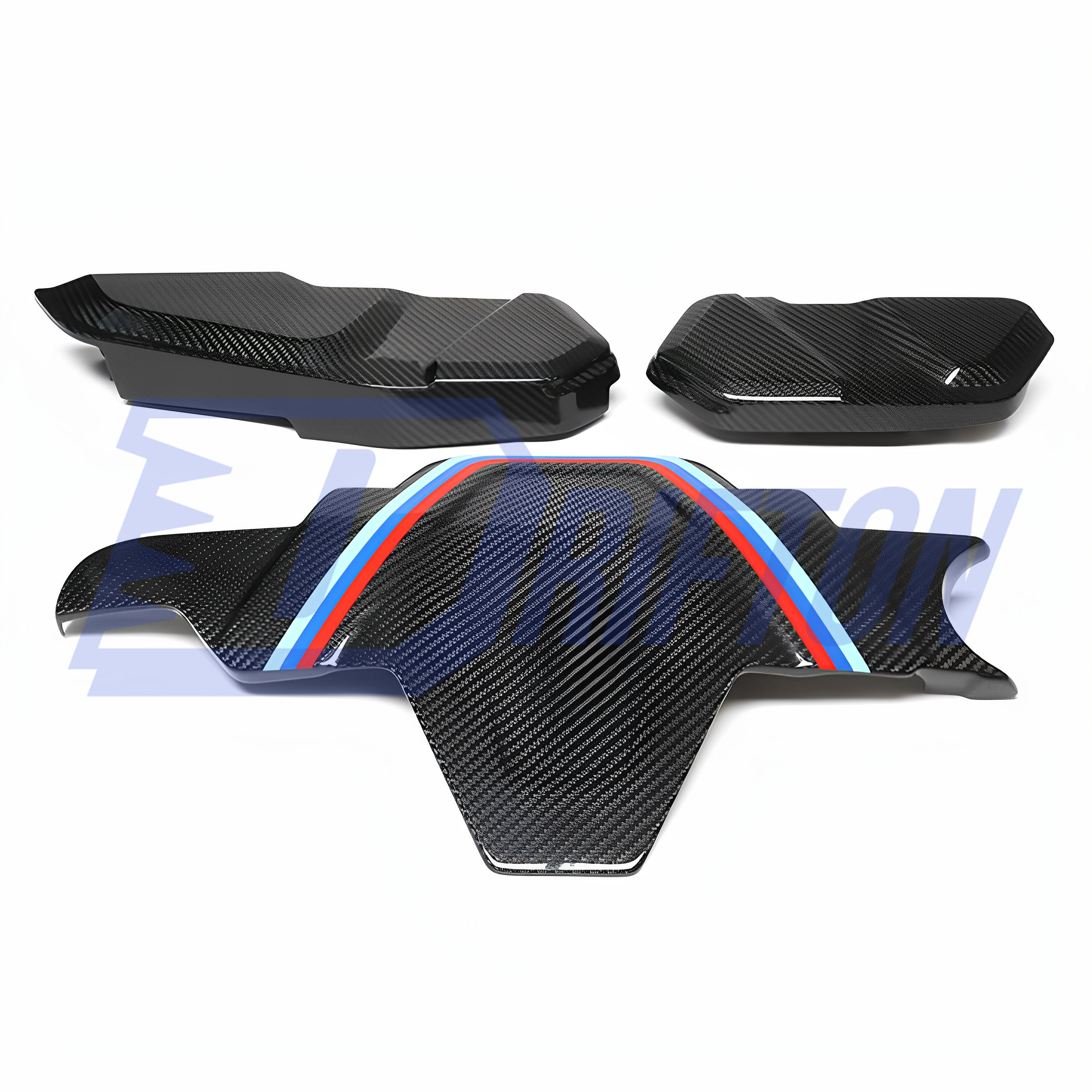 S63 V8 Dry Carbon Fiber Engine Bay Cover For BMW 5 Series F90 M5 2017-2023