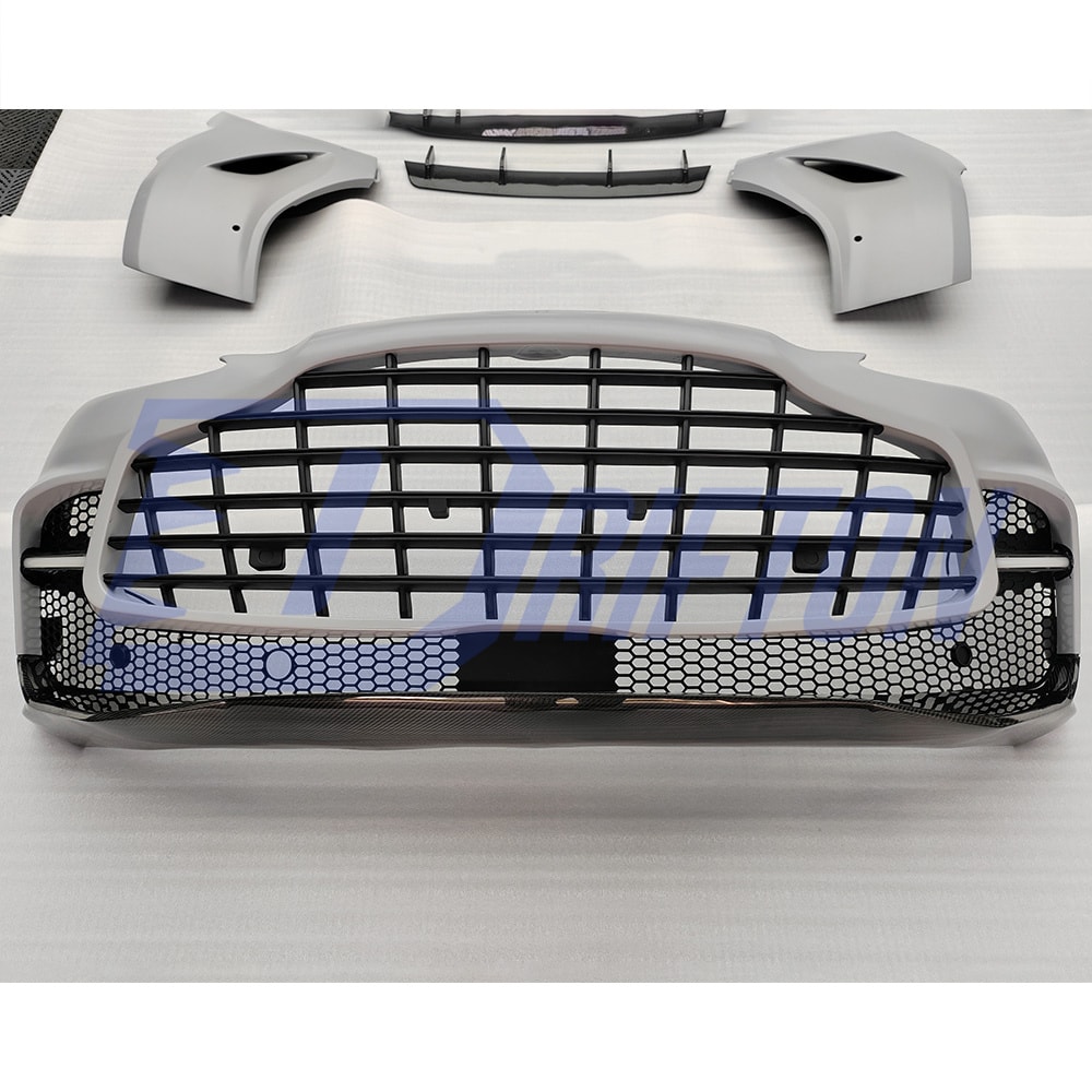 707 Style Dry Carbon Fiber With Portion Primer Front Bumper For Aston Martin DBX