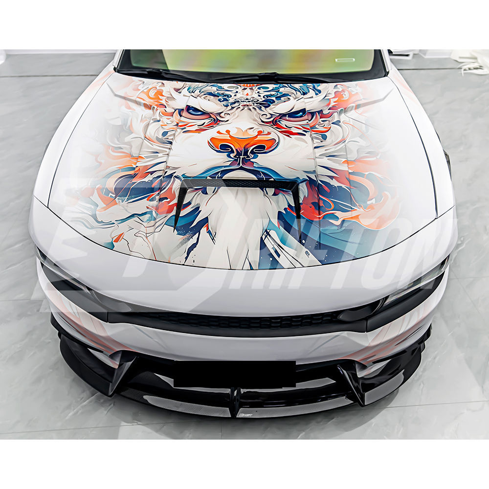 CMST Style Carbon Fiber Front Lip For Dodge Charger 2015-2023