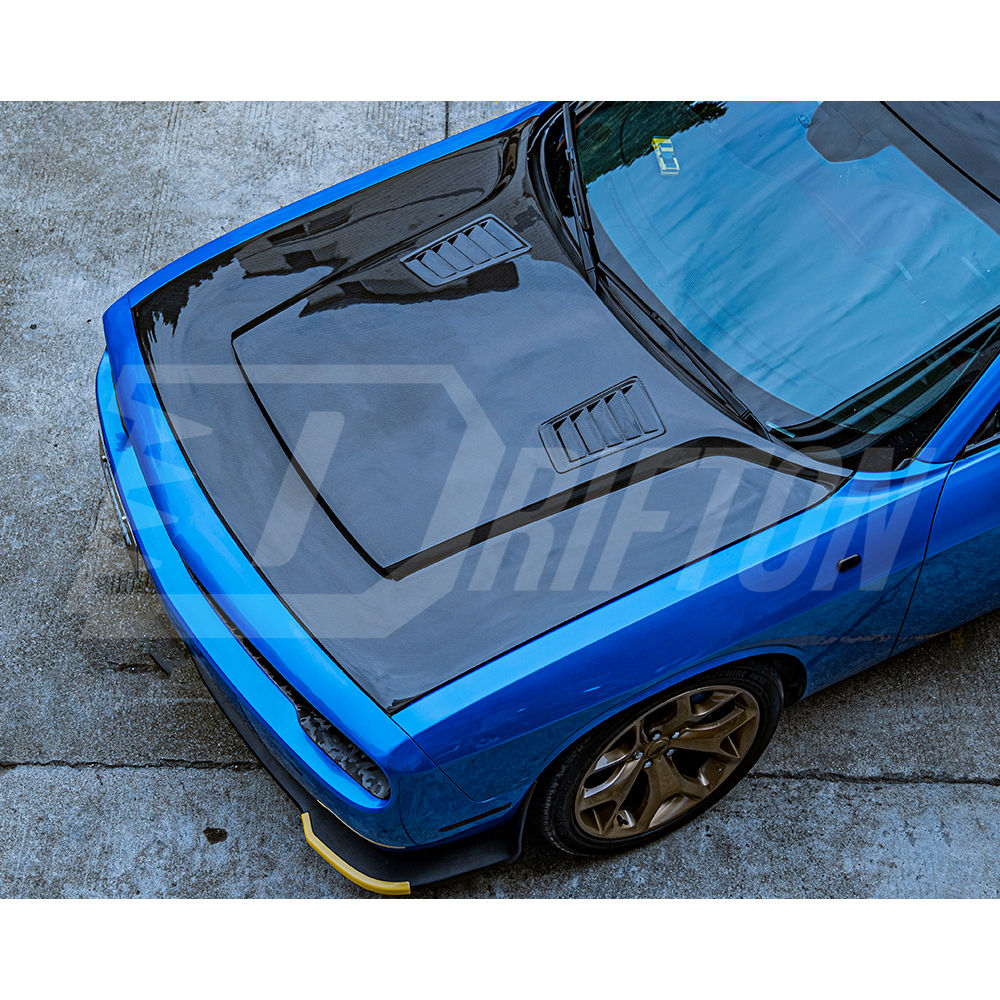 CMST Style Carbon Fiber Hood For Dodge Challenger 2008-2023