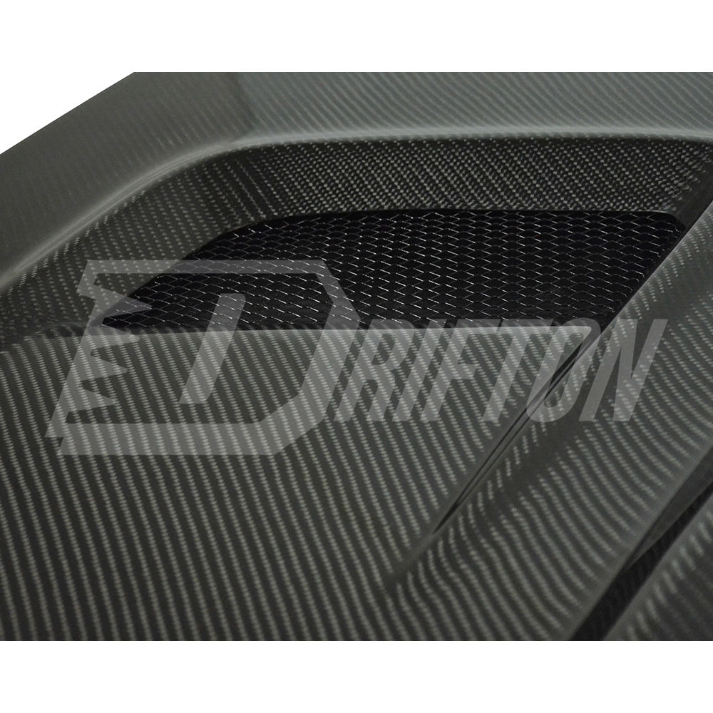 Drifton V2 Style Carbon Fiber Hood For Dodge Challenger 2008-2023