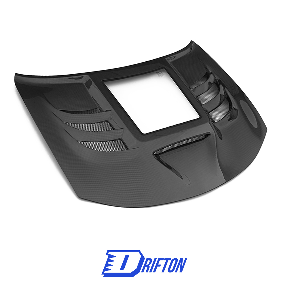 CMST V3 Transparent Style Carbon Fiber Hood For Dodge Charger 2015-2023