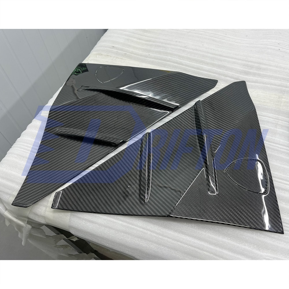Mansory Style Dry Carbon Fiber Front Fender Trims For Aston Martin DBX