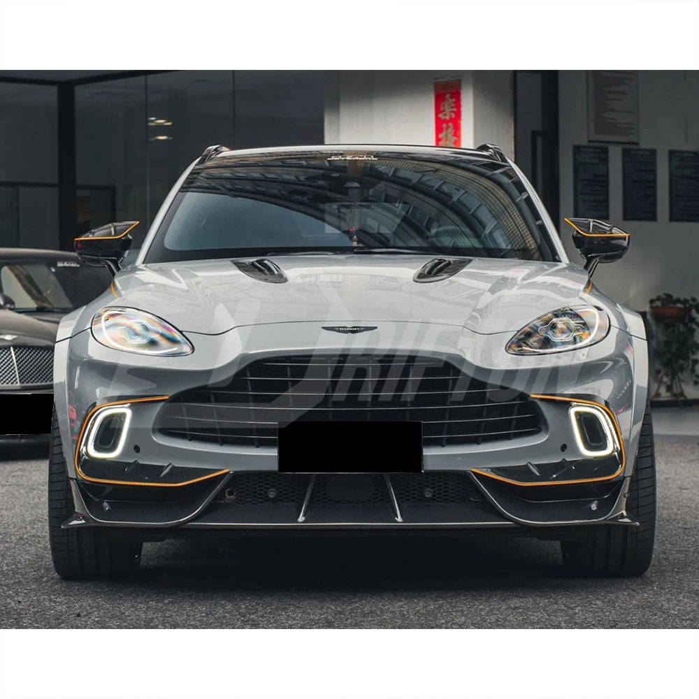 Mansory Style Dry Carbon Fiber Side Mirror Cover For Aston Martin DBX