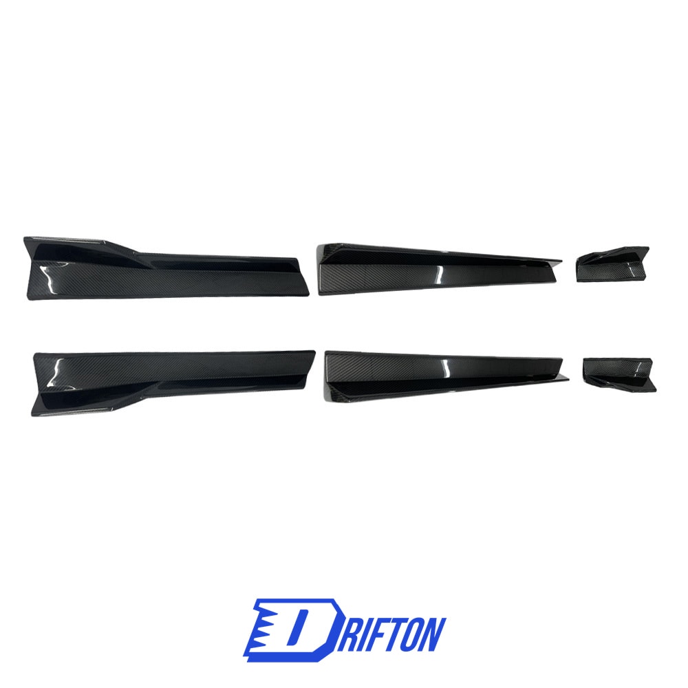Mansory Style Dry Carbon Fiber Side Skirt For Aston Martin DBX
