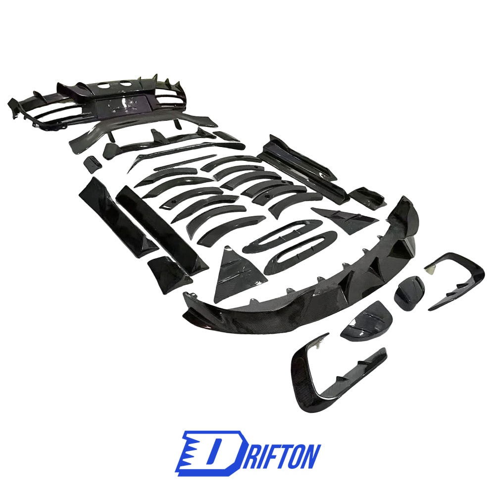 Mansory Style Dry Carbon Fiber Wide Body Kit For Aston Martin DBX