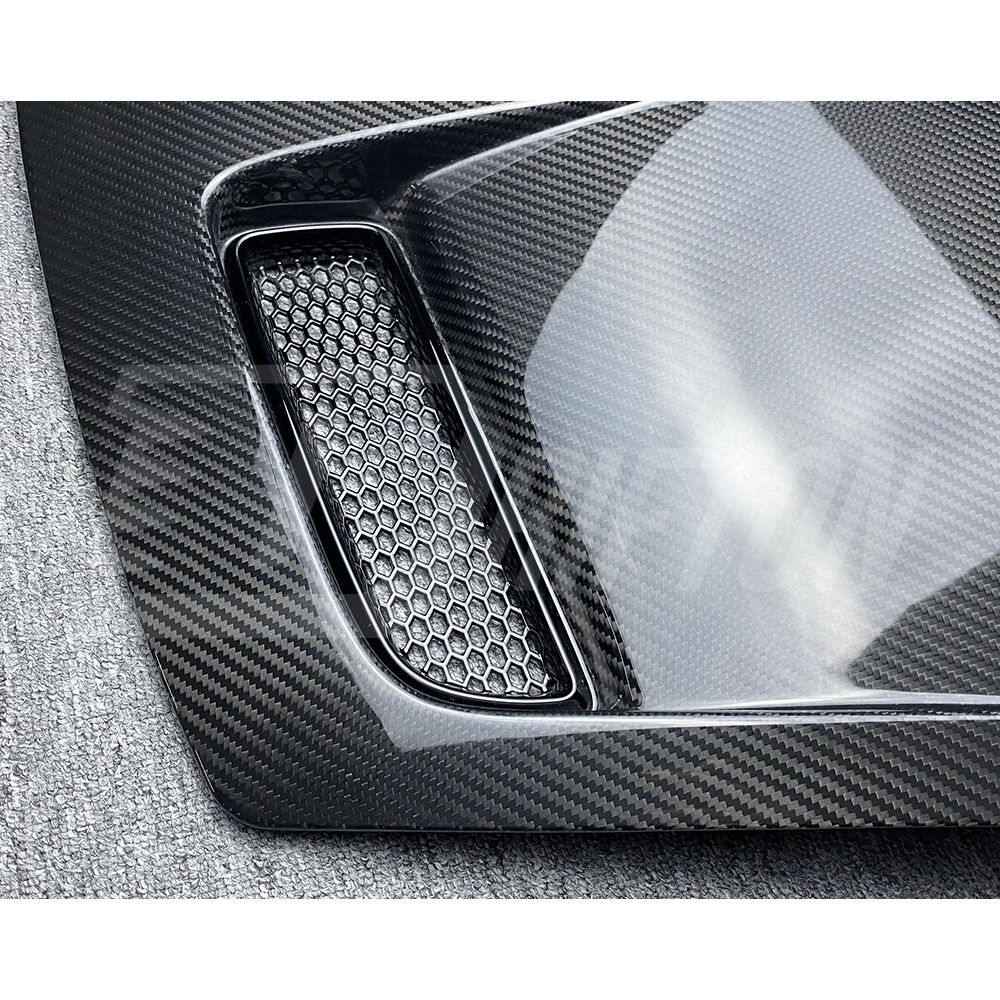 GT3 Style Dry Carbon Fiber Hood For Porsche 911 992 Carrera S 2019-2023