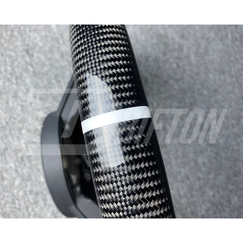 LED Display Shift Build Carbon Fiber Customs Steering Wheel For Audi R8 2016-2024