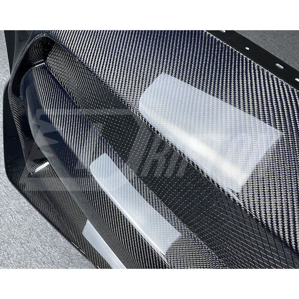 Blitz Style Carbon Fiber Front Bumper For Infiniti Q50 2013-2024