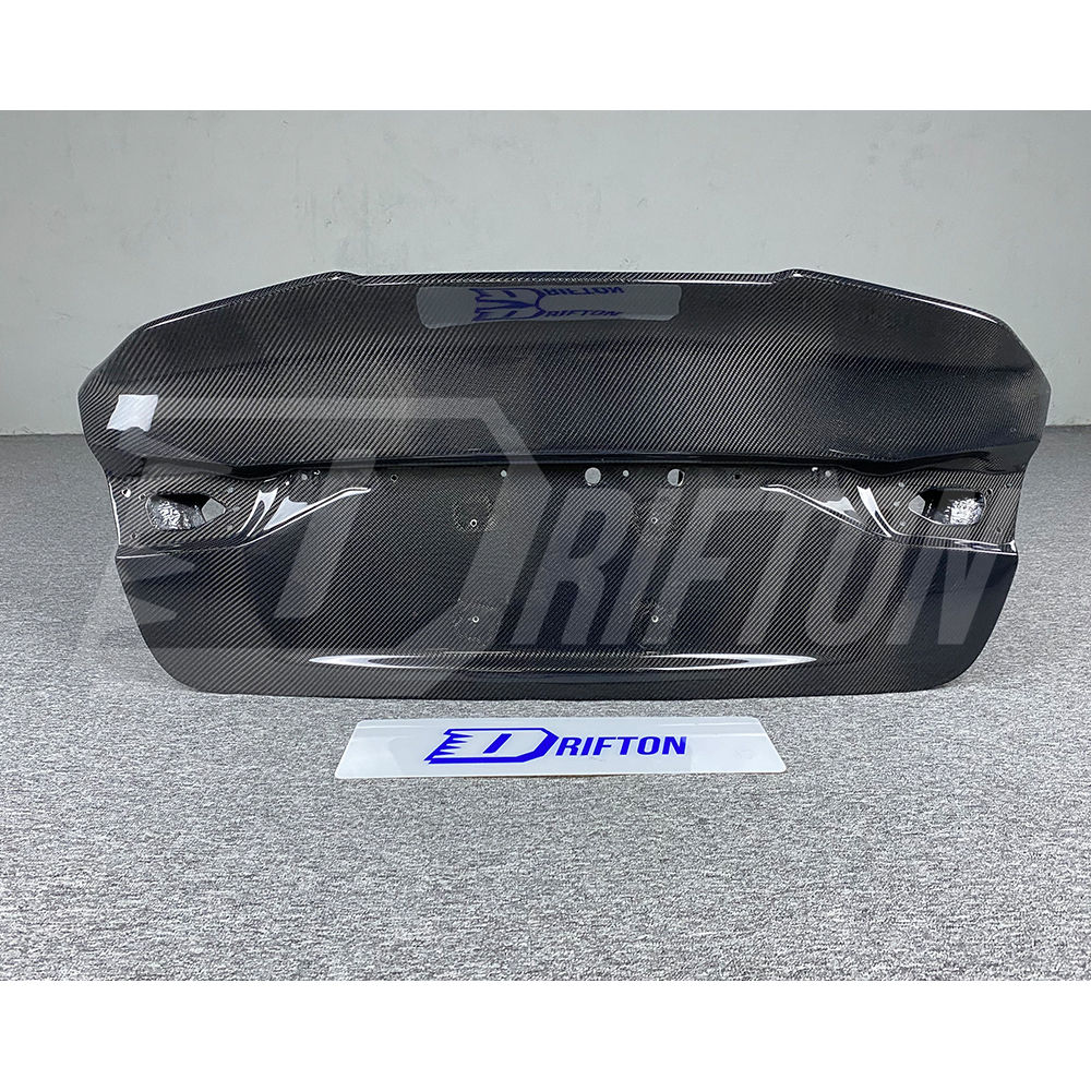 Wing Style Carbon Fiber Rear Trunk For Infiniti Q50 2018-2024