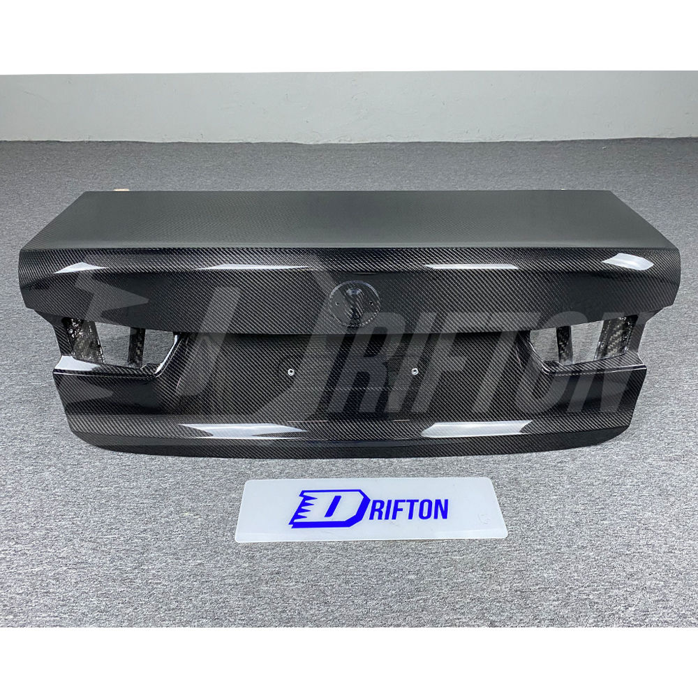 OEM Style Dry Carbon Fiber Rear Trunk For BMW G80 M3 2020-2024