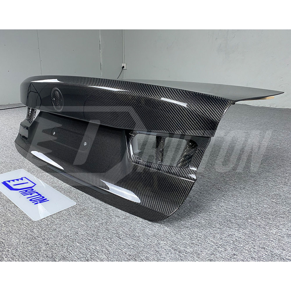 OEM Style Dry Carbon Fiber Rear Trunk For BMW G80 M3 2020-2024
