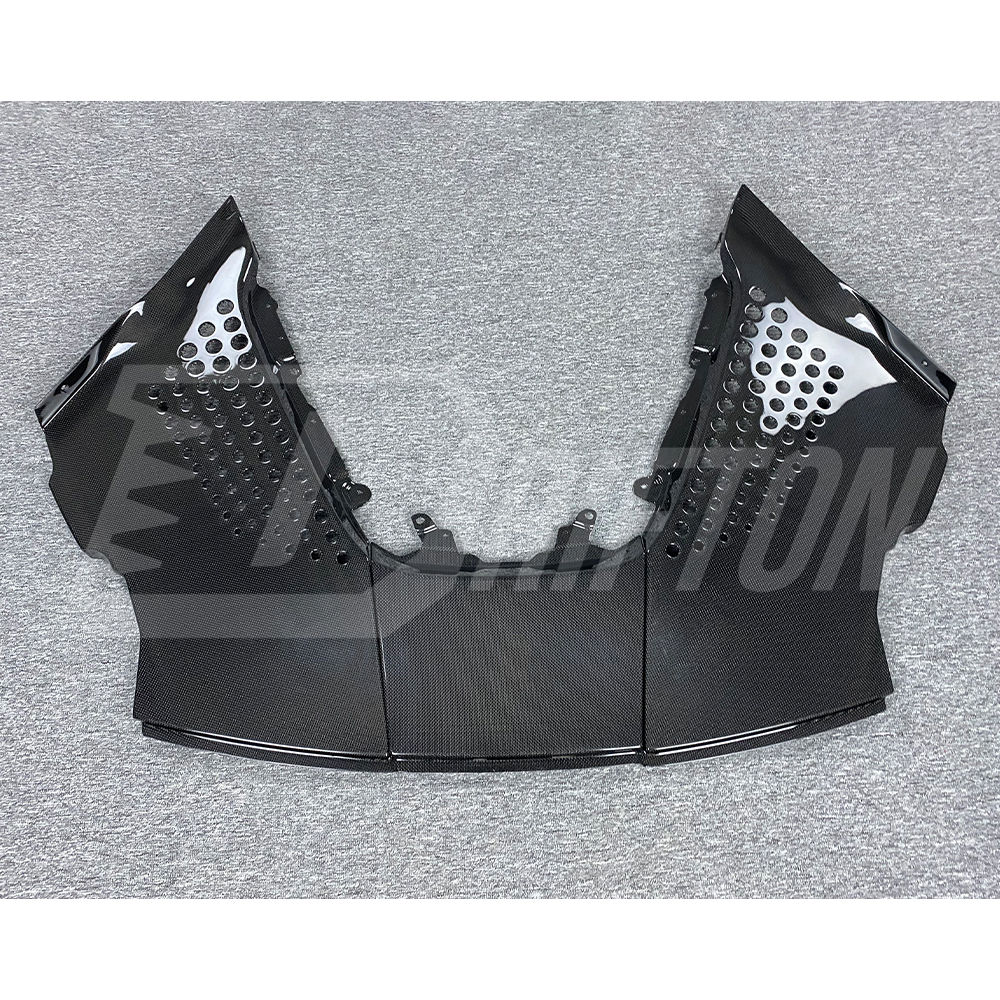 Dry Carbon Fiber Engine Compartment Cover Set For Ferrari SF90 Spider